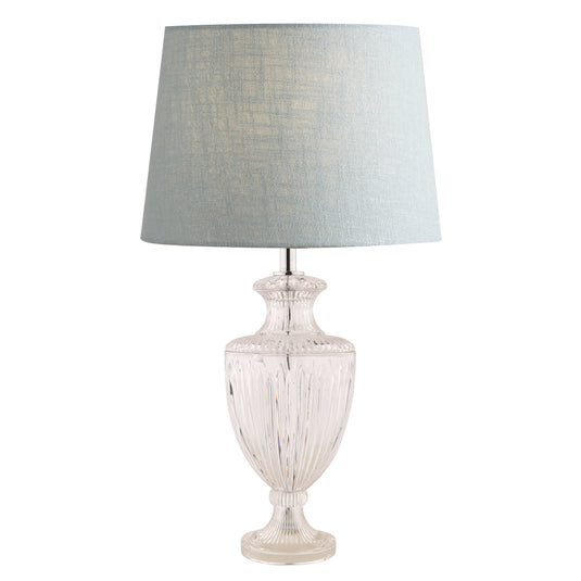 Laura Ashley LA3702772-Q Meredith Cut Glass Crystal Urn Table Lamp Base Large Base Only