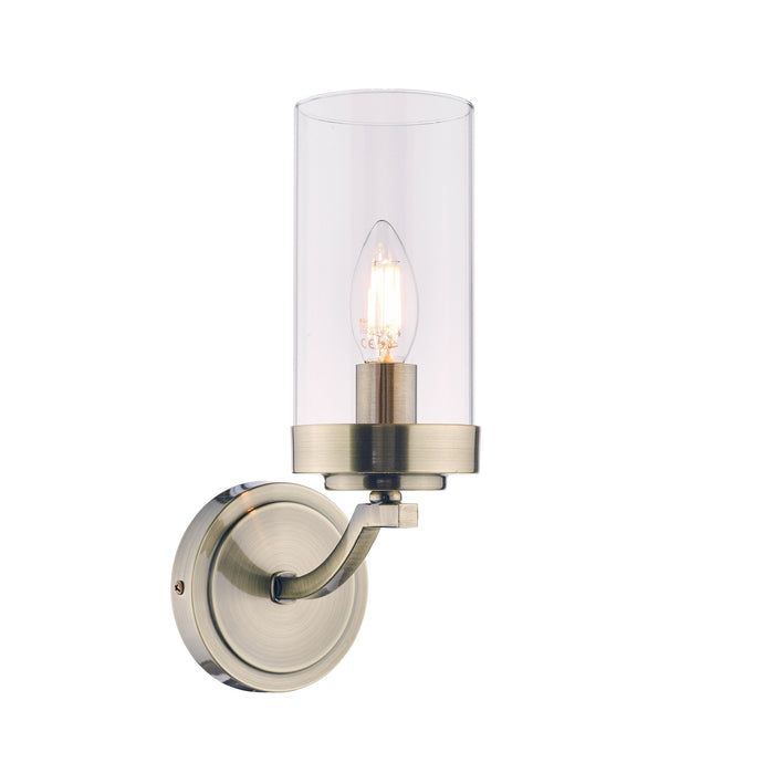 Laura Ashley LA3732596-Q Joseph Antique Brass 1 Light Wall Light