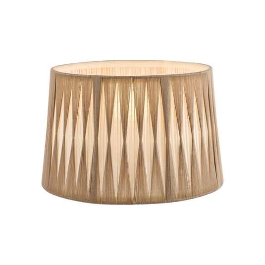 Laura Ashley LA3734634-Q Pleated Natural Empire Shade 12"