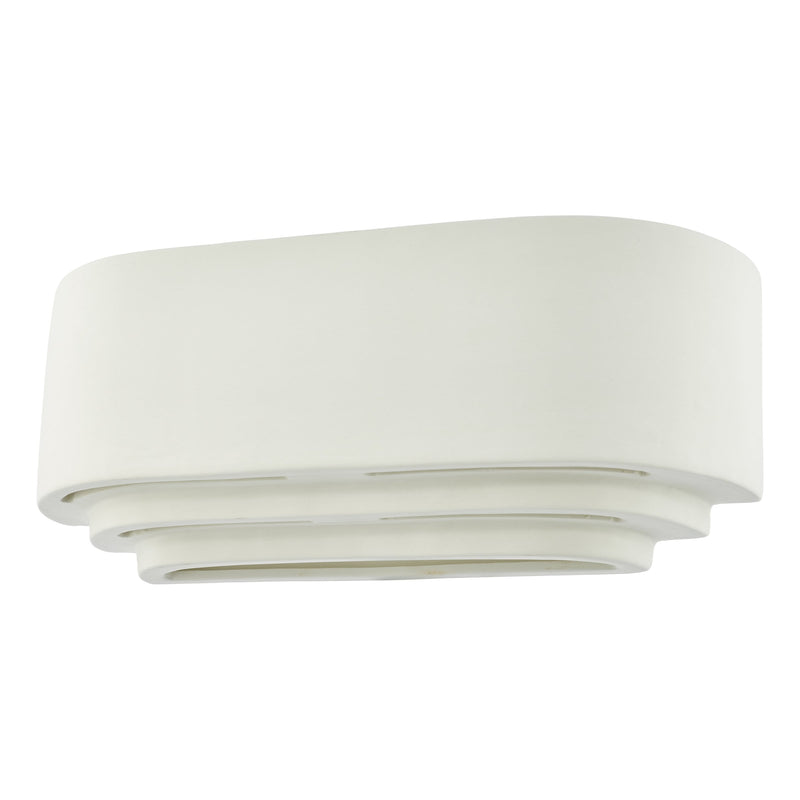 Load image into Gallery viewer, Dar Lighting LAN372 Lando 1 Light Wall Washer White - 36955
