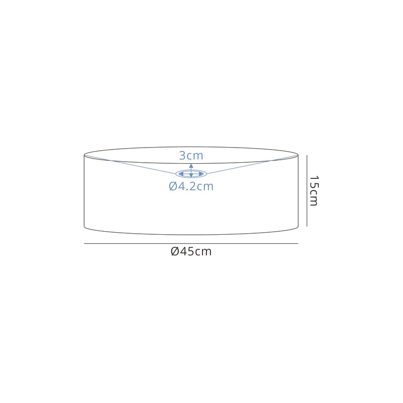 Load image into Gallery viewer, C-Lighting John Round, 450 x 150mm Shade, Gold/Black - 29125
