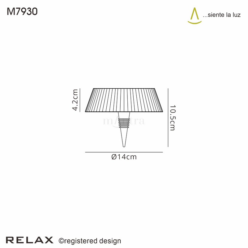 Load image into Gallery viewer, Mantra M7930 Relax Table Lamp For Bottle, 2W LED, 3000K, 180lm, IP54, USB Charging Cable Included, Touch Dimmable, White, 3yrs Warranty
