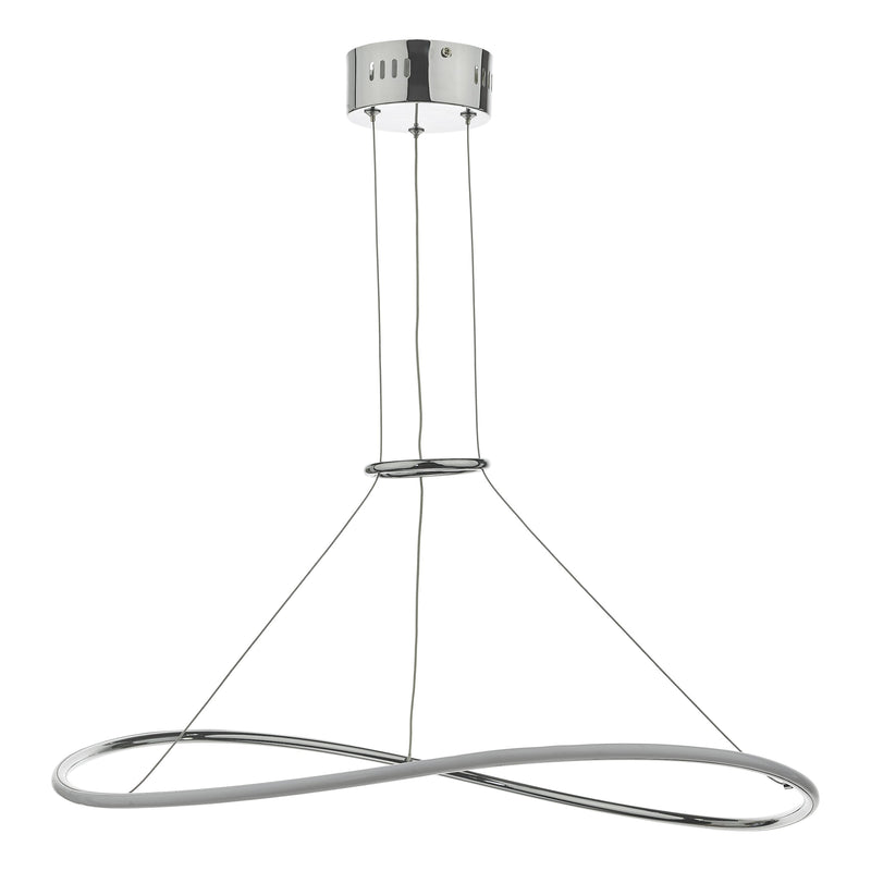 Load image into Gallery viewer, Dar Lighting LIS0150 Lisette Pendant Polished Chrome LED - 35220
