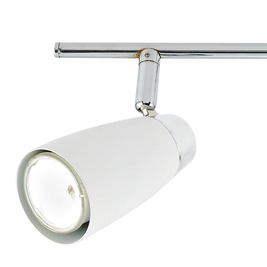 Dar Lighting LOF842 Loft 4 Light Bar White - 27084