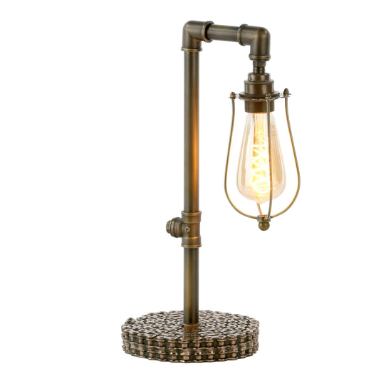 David Hunt Lighting LOX4263 LOXLEY table lamp in bronze with cage