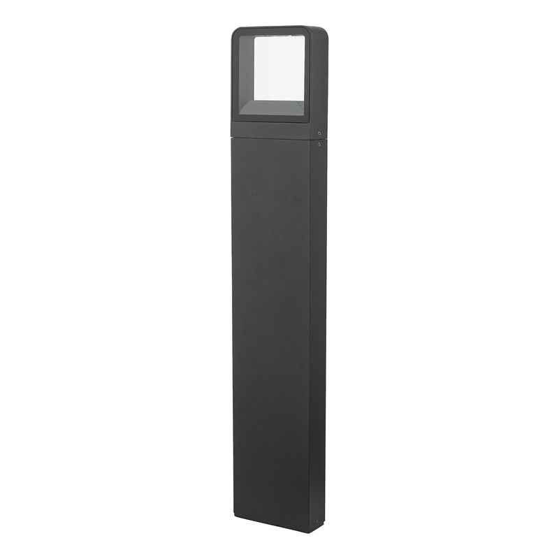 Load image into Gallery viewer, Dar Lighting MAL4539 Outdoor Post with Square Light Anthracite IP65 LED - 35237
