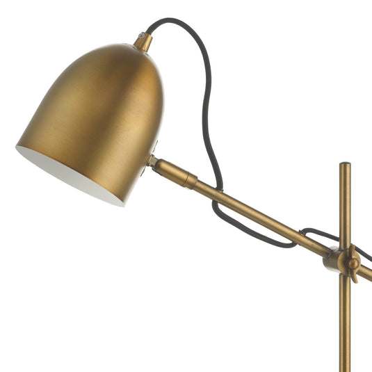 Dar Lighting MEN4263 Mendal Task Lamp Bronze & Marble - 35239