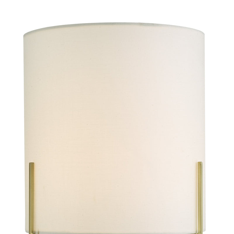 Load image into Gallery viewer, Dar Lighting MIC4135 Michaela Table Lamp Satin Gold Cw Shd - 35246
