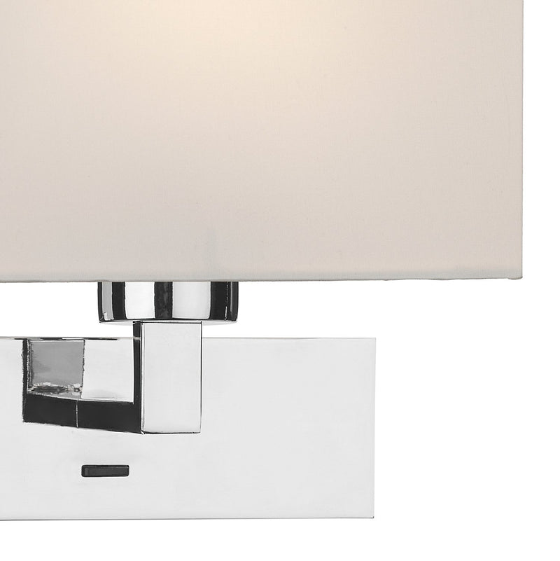 Load image into Gallery viewer, Dar Lighting MOD7150 Modena Wall Light In Polished Chrome (Bracket Only) - 25788
