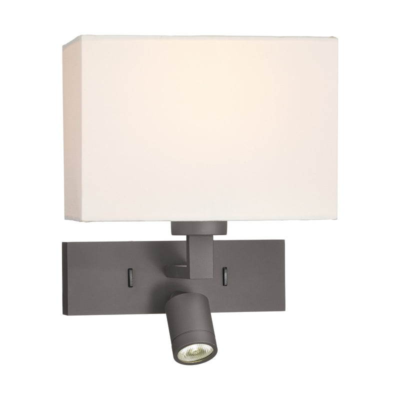 Load image into Gallery viewer, Dar Lighting MOD7163L Modena Wall Light With LED In Bronze (Bracket Only) - 23734
