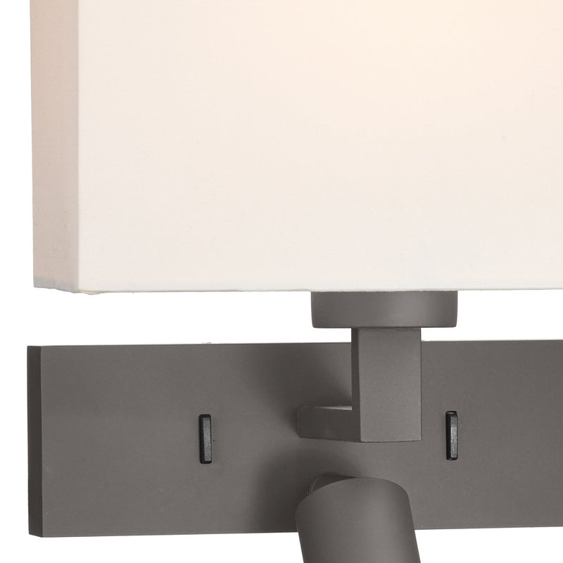 Load image into Gallery viewer, Dar Lighting MOD7163L Modena Wall Light With LED In Bronze (Bracket Only) - 23734
