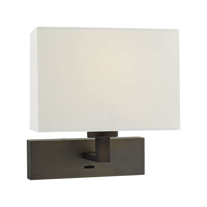 Dar Lighting MOD7163 Modena Wall Light Bronze (Bracket Only) - 23735