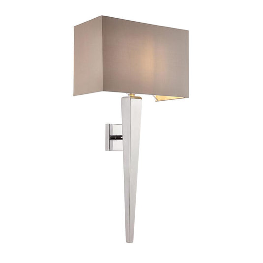 Endon Lighting MORETO-1WBCH Moreto 1lt Wall - 22358