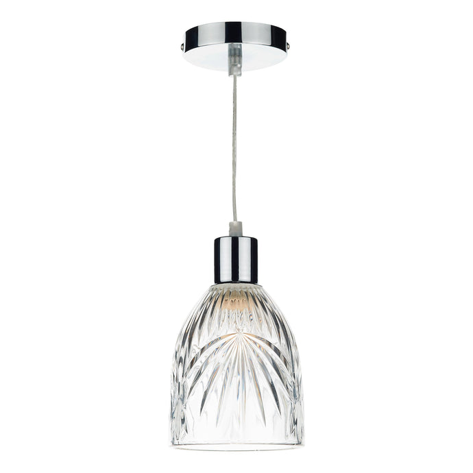 Dar Lighting MOT6508 Motif Non Elec Clear - 21742