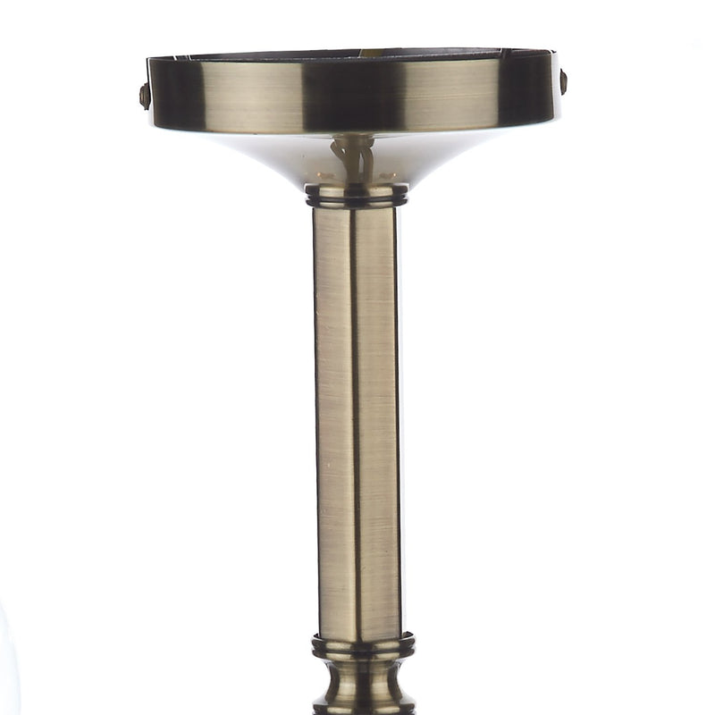 Load image into Gallery viewer, Dar Lighting MUR0875 Murray 8 Light Dual Mount Pendant Antique Brass - 35257
