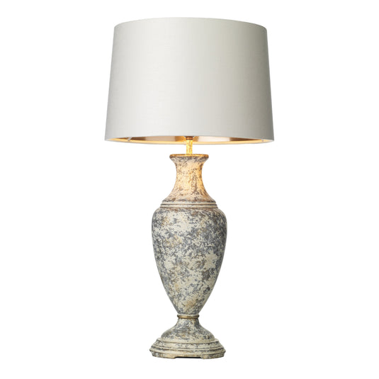 David Hunt Lighting NOB4212 NOBLE table lamp in a hand painted Cream/gold DHL