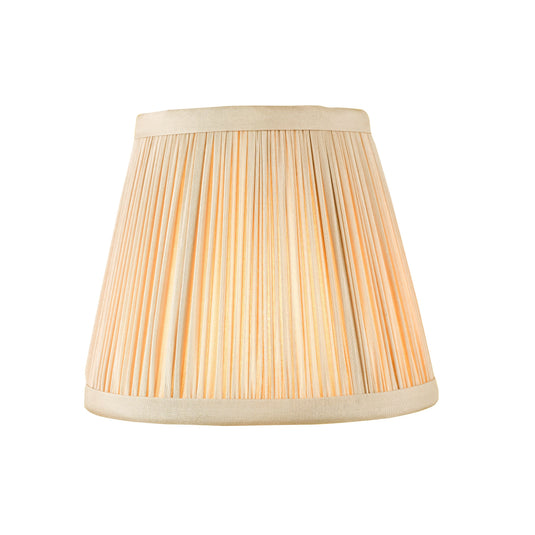 Dar Lighting NOE2629 Noelle Taupe Silk Pleated Shade 14cm - 36989