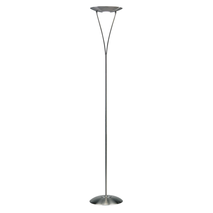 Dar Lighting OPU4946 Opus Floor Lamp(Satin Chrome - 12864