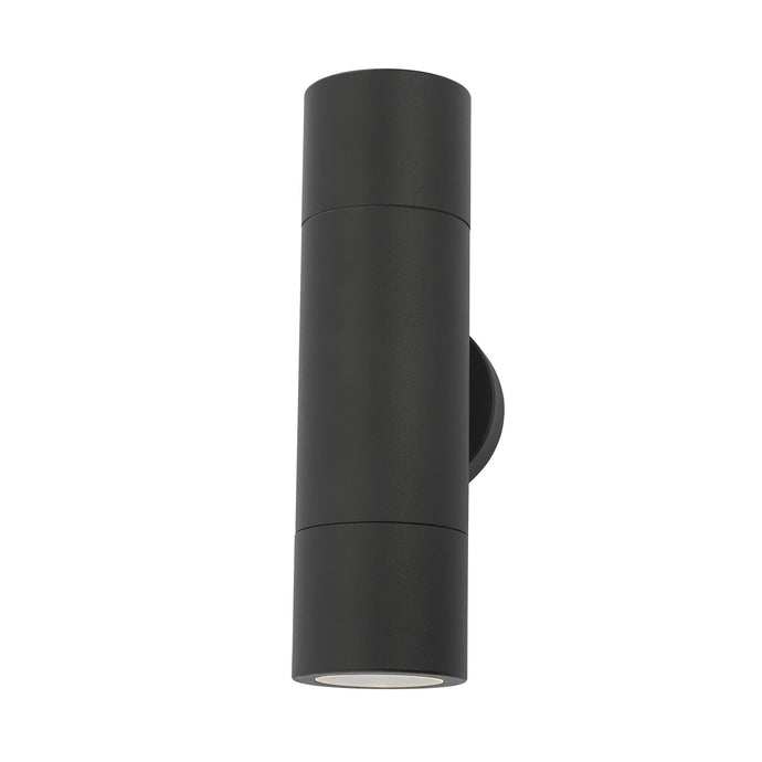 Dar Lighting ORT3222 Ortega Outdoor Up & Down Wall Light IP65 Matt Black - 35298