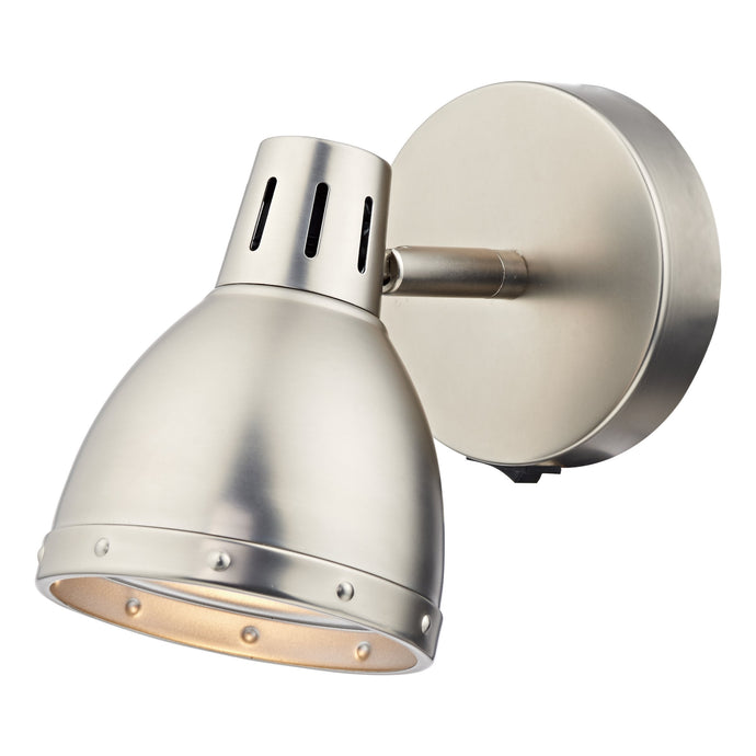 Dar Lighting OSA0761 Osaka Single Spot Antique Chrome - 16940