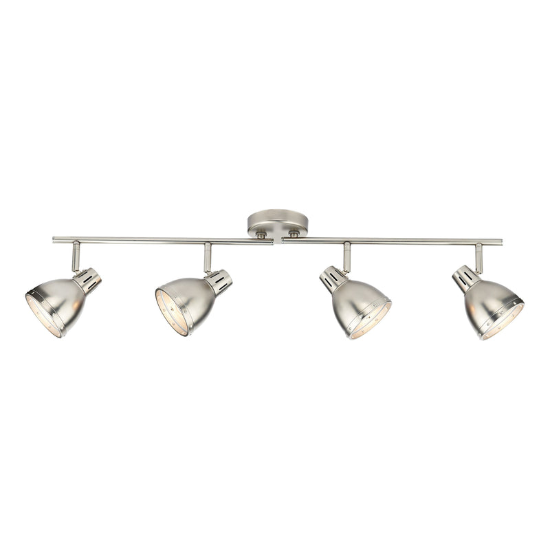 Load image into Gallery viewer, Dar Lighting OSA8461 Osaka 4 Light Bar Antique Chrome - 16501
