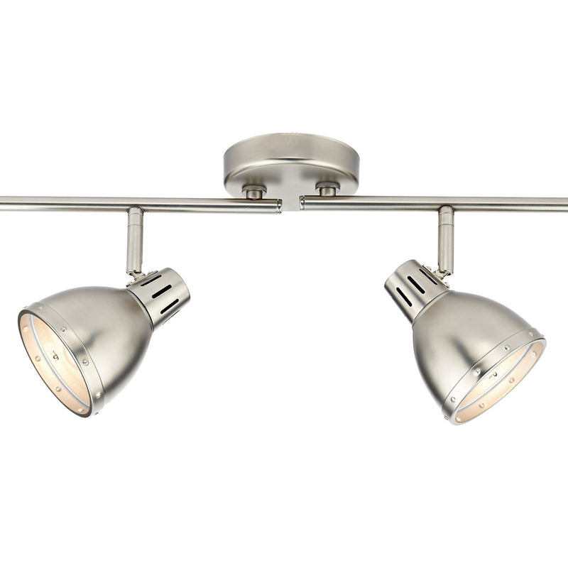 Load image into Gallery viewer, Dar Lighting OSA8461 Osaka 4 Light Bar Antique Chrome - 16501
