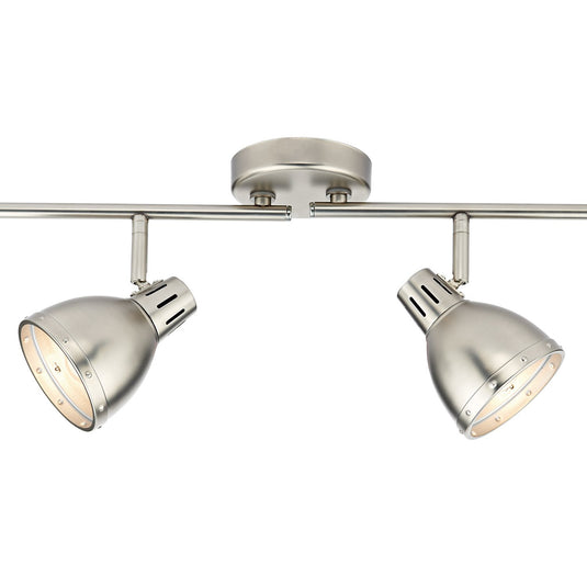 Dar Lighting OSA8461 Osaka 4 Light Bar Antique Chrome - 16501