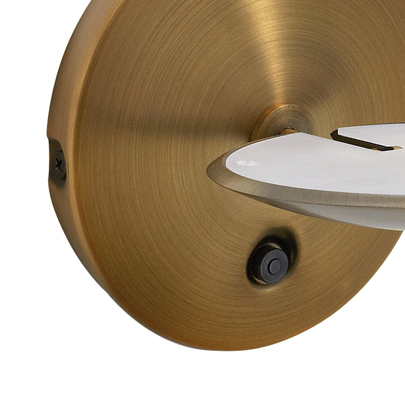Load image into Gallery viewer, Dar Lighting OUN0763 Oundle Wall Bracket Bronze Led - 21858
