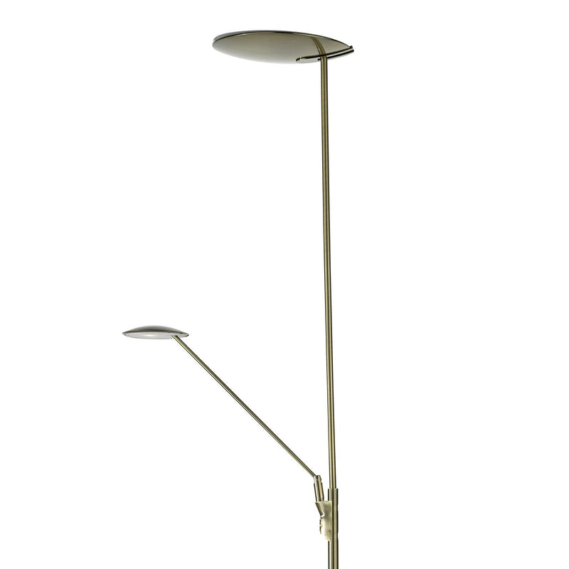 Load image into Gallery viewer, Dar Lighting OUN4963 OUNDLE LED FLOOR STAND WITH READING LIGHT BRONZE - 21070
