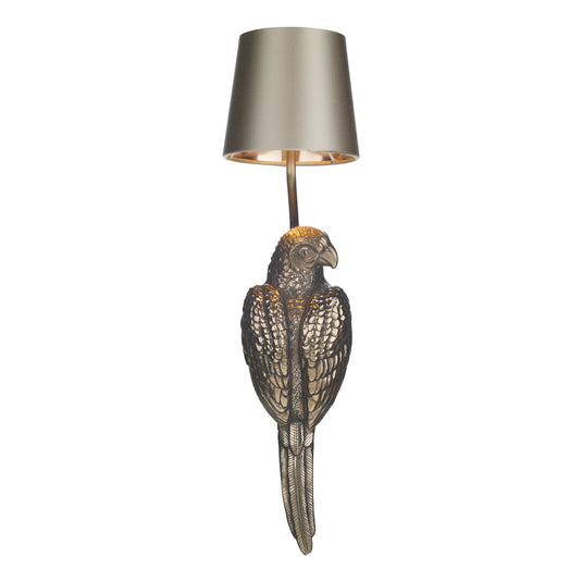 David Hunt Lighting PAR0700R PARROT Single wall light, right facing in bronze