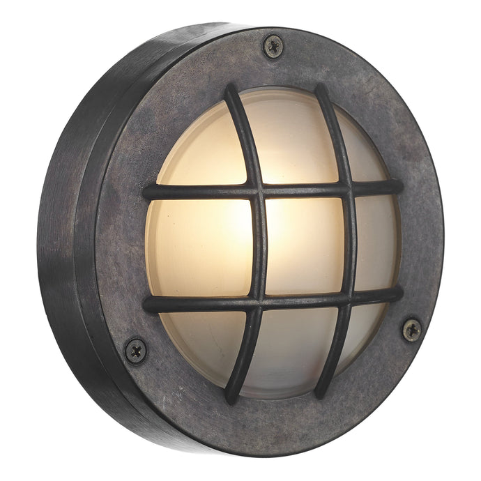 David Hunt Lighting PEM5037 Pembroke Round Wall Light Oxidised IP44