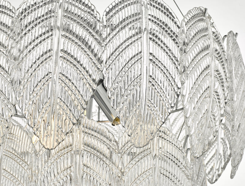 Load image into Gallery viewer, Dar Lighting PHI0308 Phillipa 3 Light Pendant Clear Glass And Polished Chrome - 35308
