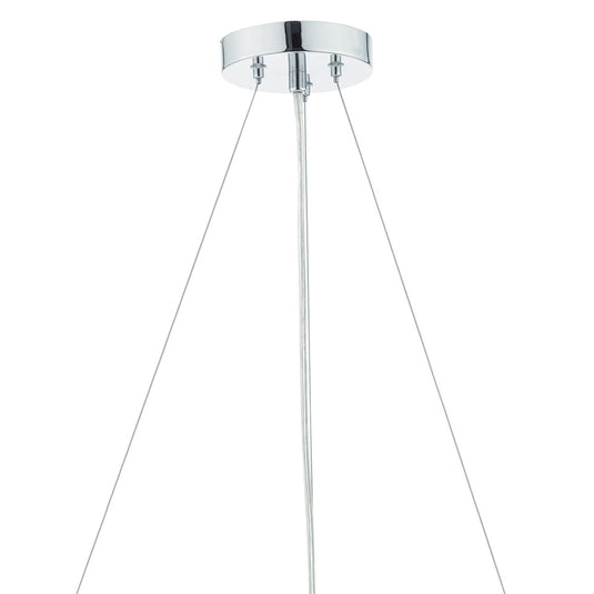 Dar Lighting PHI032 Phillipa 3 Light Pendant White Ceramic - 35309