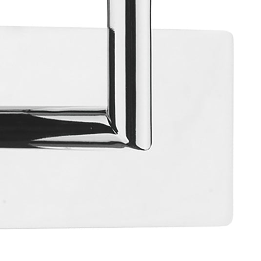 Dar Lighting PIZ0750 PIZA Wall Light Polished Chrome Bracket Only - 35311