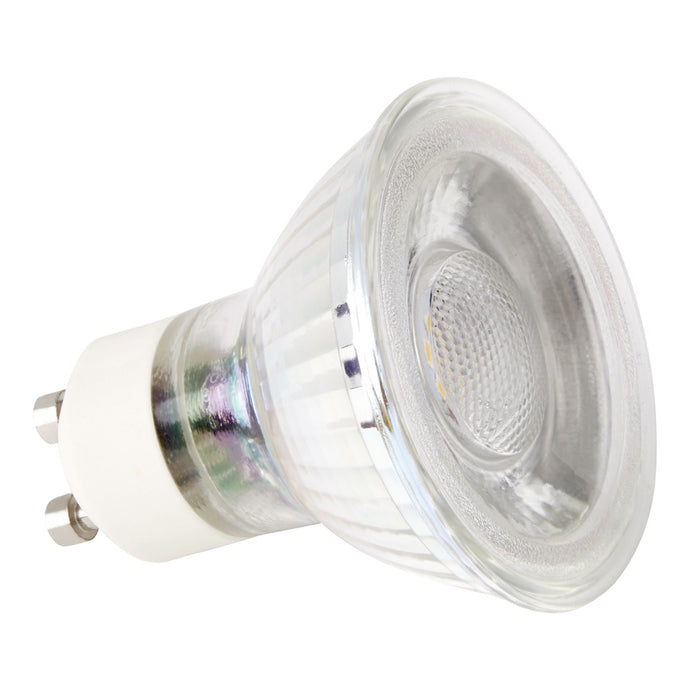 Searchlight PL2044-4WW Pack 10 LED Lamps  - Gu10 LED IP44  - 4W / 320Lm / Warm White 3000K - 31734