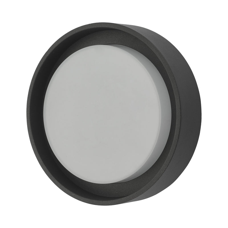 Load image into Gallery viewer, Dar Lighting RAL5239 Ralph Small Outdoor Wall Light Anthracite IP65 LED - 35320
