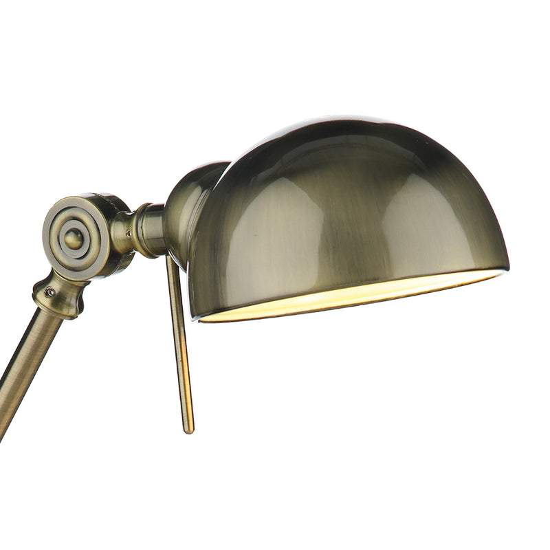 Load image into Gallery viewer, Dar Lighting RAN4075 Ranger Table Lamp Antique Brass - 22448
