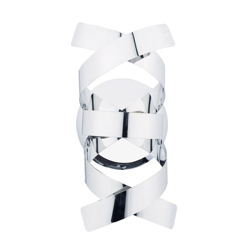 Load image into Gallery viewer, Dar Lighting RAW0755 Rawley 1 Light G9 Wall Bracket Polished Chrome - 25180
