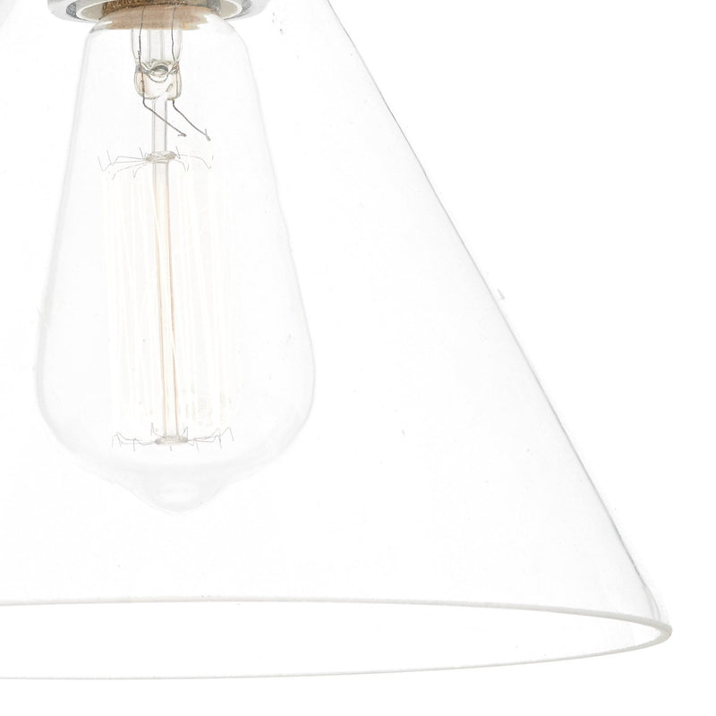 Load image into Gallery viewer, Dar Lighting RAY0775 Ray 1 Light Wall Bracket Antique Brass Clear - 20682
