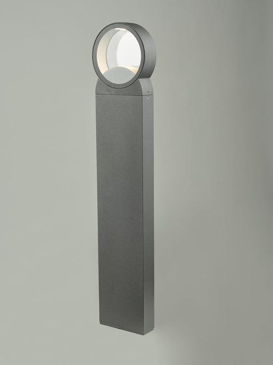Dar Lighting REO4539 Outdoor Post With Square Light Anthracite IP65 LED - 35337