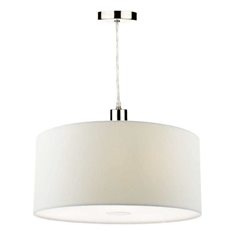 Load image into Gallery viewer, Dar Lighting RON652 Ronda 40cm Easyfit Pendant Porcelain White - 35351
