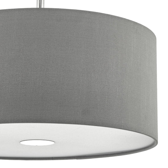 Dar Lighting RON6539 Ronda 40cm Easyfit Pendant Slate Grey - 35353