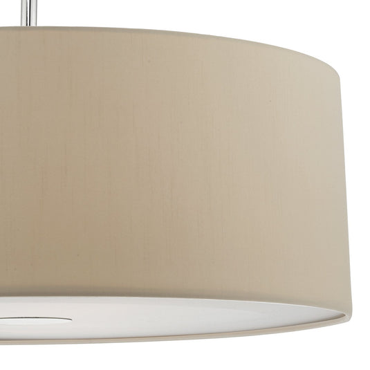 Dar Lighting RON8629 Ronda 60cm Easy Fit Pendant Ecru - 35356