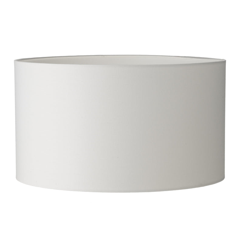 Load image into Gallery viewer, Dar Lighting S1056 Tuscan Ivory Cotton Drum Shade 40cm - 35362
