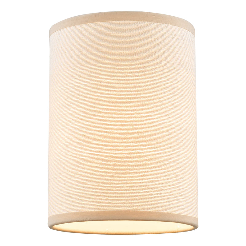 Load image into Gallery viewer, Dar Lighting S1060 S1060 Tuscan Taupe Cotton Cylinder Shade 13cm - 35364
