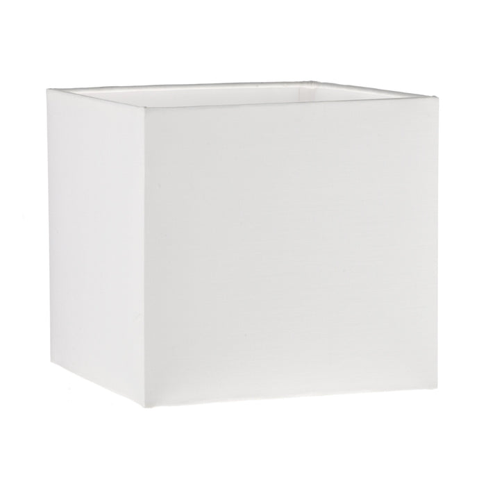 Dar Lighting S1064 S1064 Ivory Cotton Square Shade 16cm - 16487