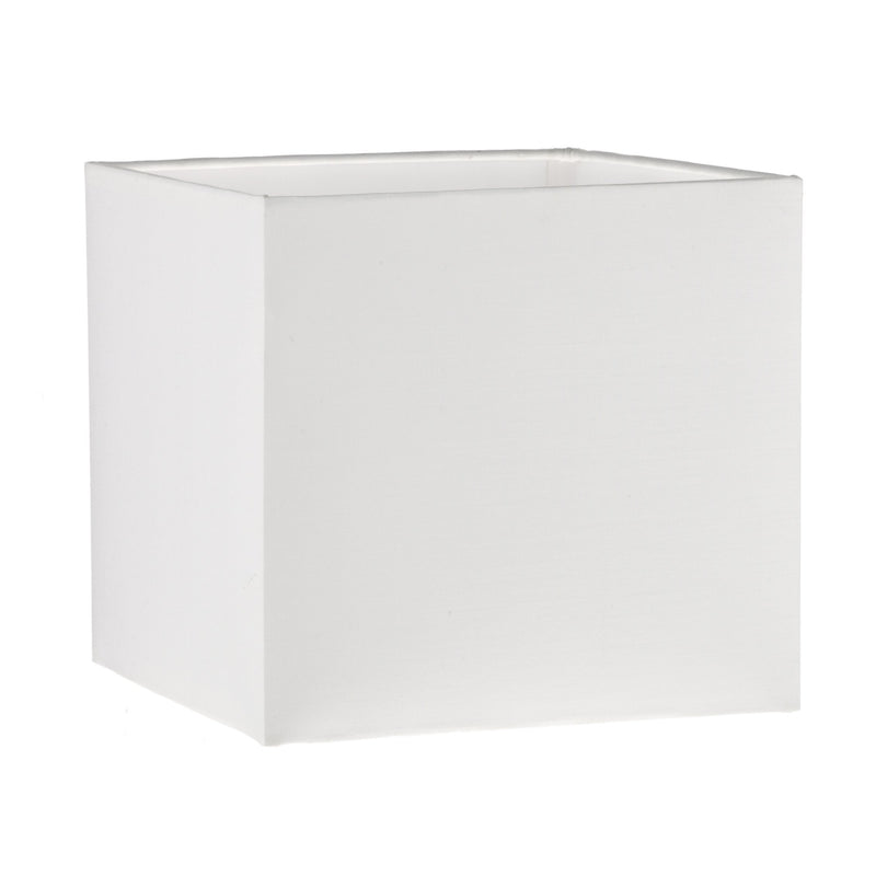 Load image into Gallery viewer, Dar Lighting S1064 S1064 Ivory Cotton Square Shade 16cm - 16487
