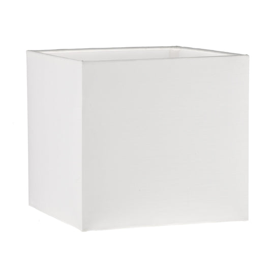 Dar Lighting S1064 S1064 Ivory Cotton Square Shade 16cm - 16487