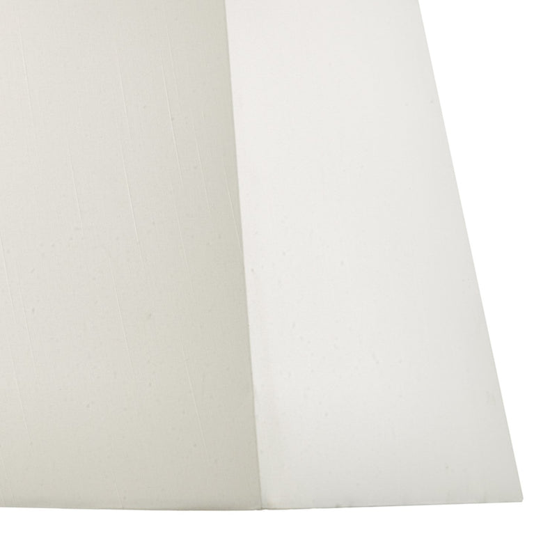 Load image into Gallery viewer, Dar Lighting S1101 S1101 Ivory Faux Silk Tapered Square Shade 37cm - 18920
