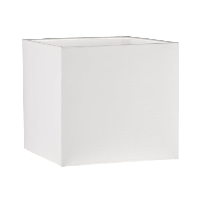 Dar Lighting S1106 S1106 Ivory Cotton Square Shade 15cm - 35369